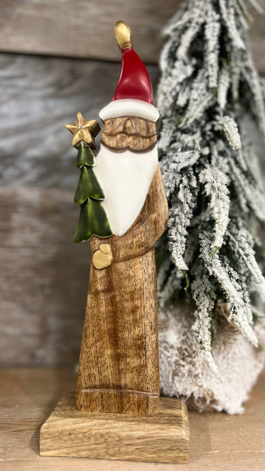 Santa With Tree