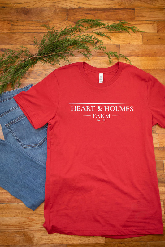 Red Heart & Holmes t-shirt