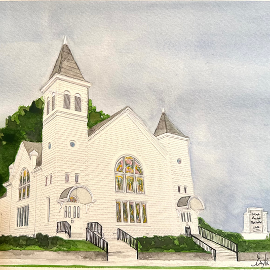 Custom 8 x 10 Watercolor Painting