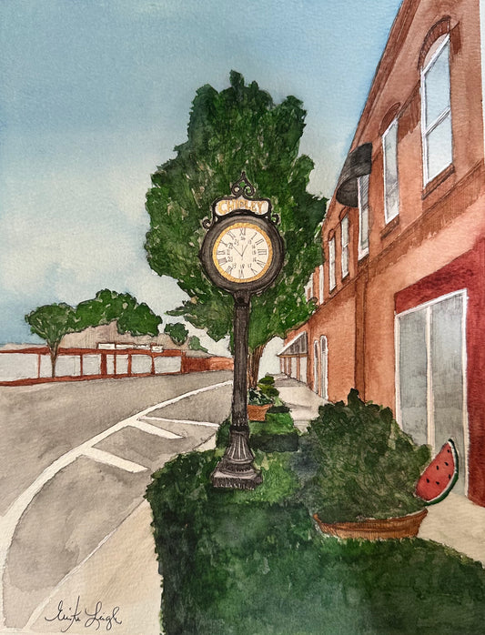 Custom 8 x 10 Watercolor Painting