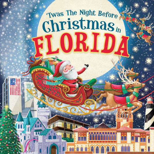 'Twas the Night Before Christmas in Florida (Hardcover)